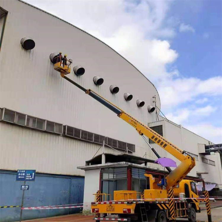 蚌埠龙子湖高空作业车出租服务：专业广告牌安装解决方案